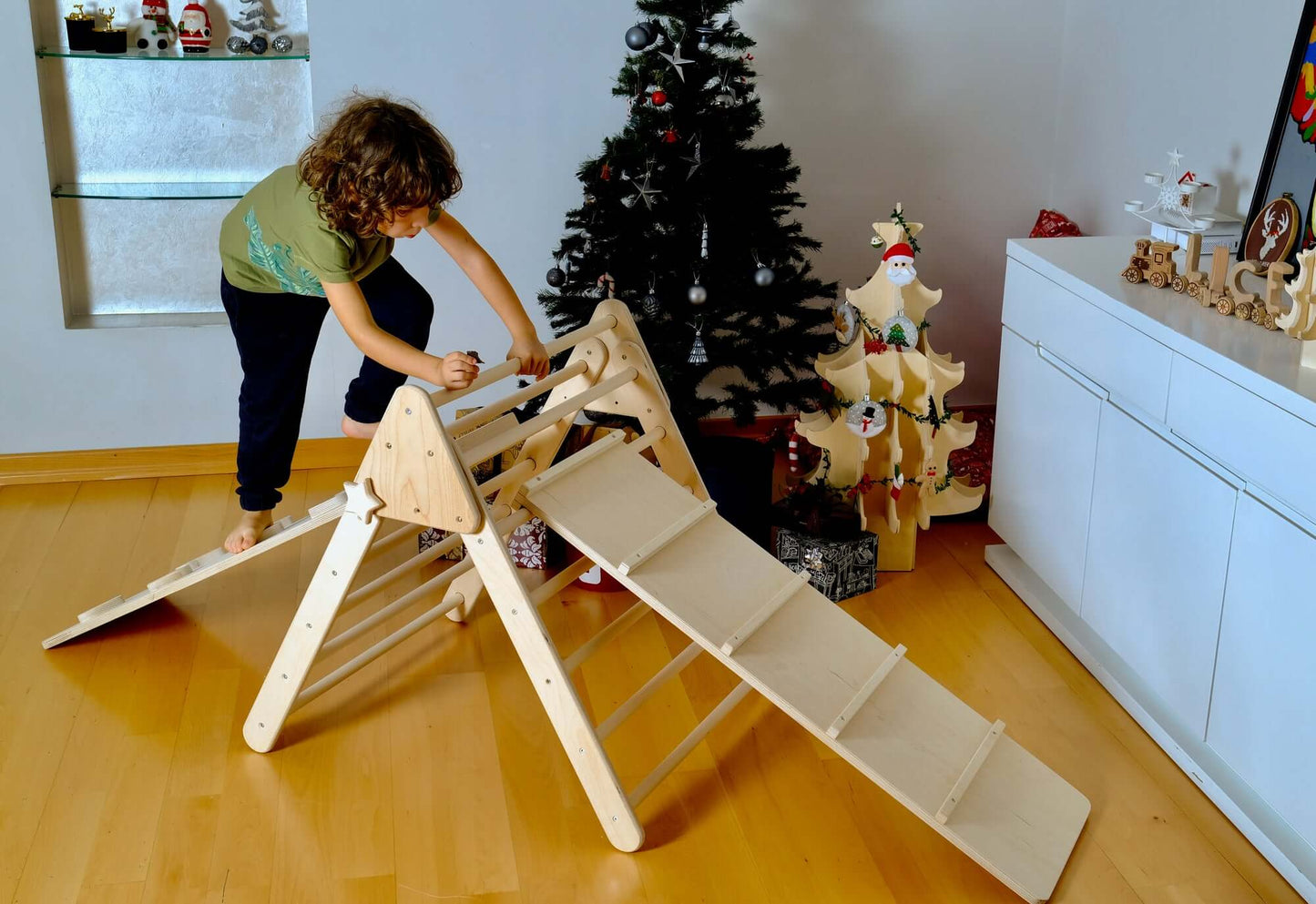 Montessori Tırmanma Seti 5 Parça | Katlanabilir İç Mekan Oyun Seti