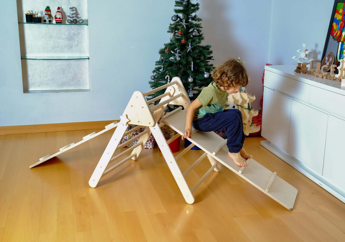 Montessori Tırmanma Seti 5 Parça | Katlanabilir İç Mekan Oyun Seti