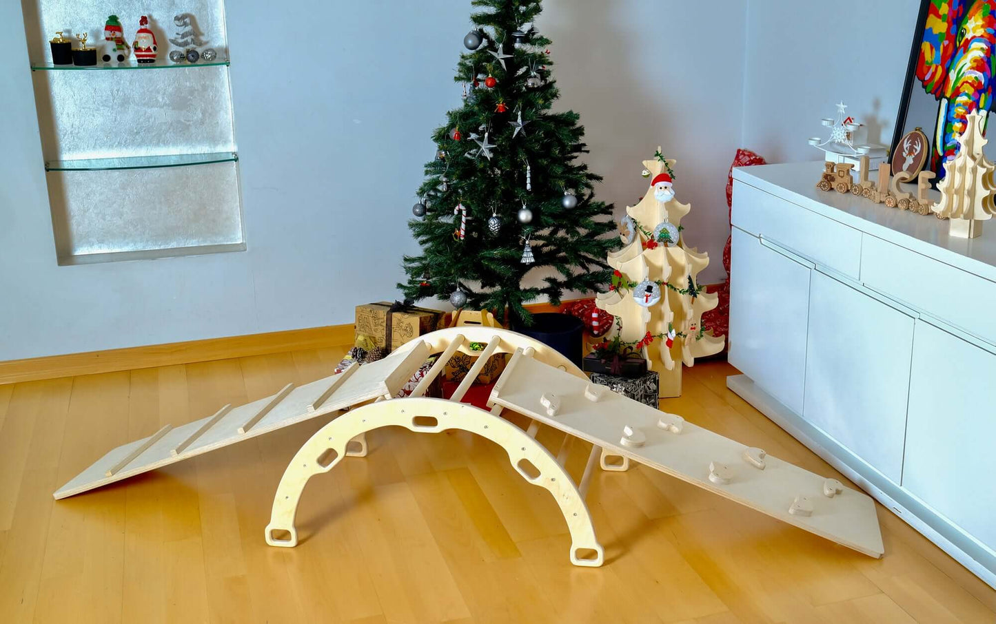 Montessori Tırmanma Seti 5 Parça | Katlanabilir İç Mekan Oyun Seti