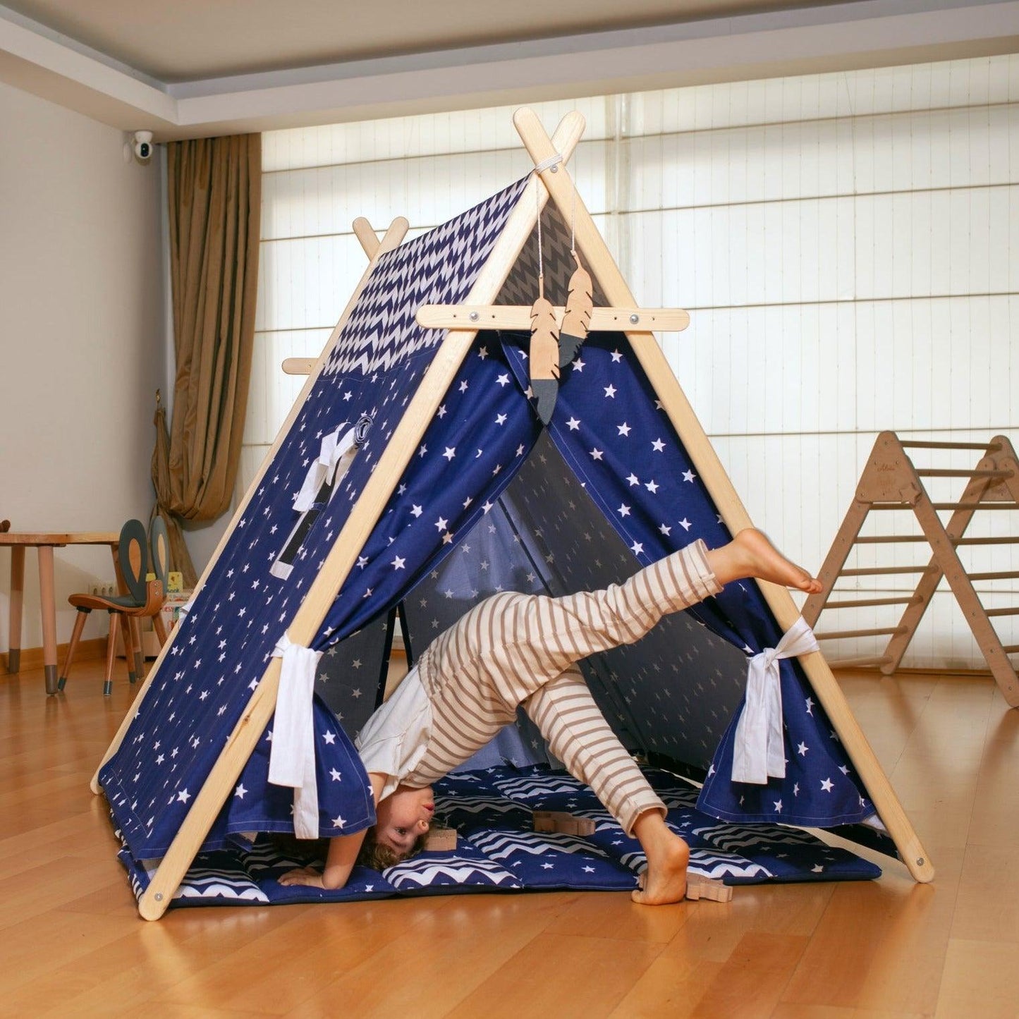 Blue Stars Play Tent and Play Mat - Kidodido