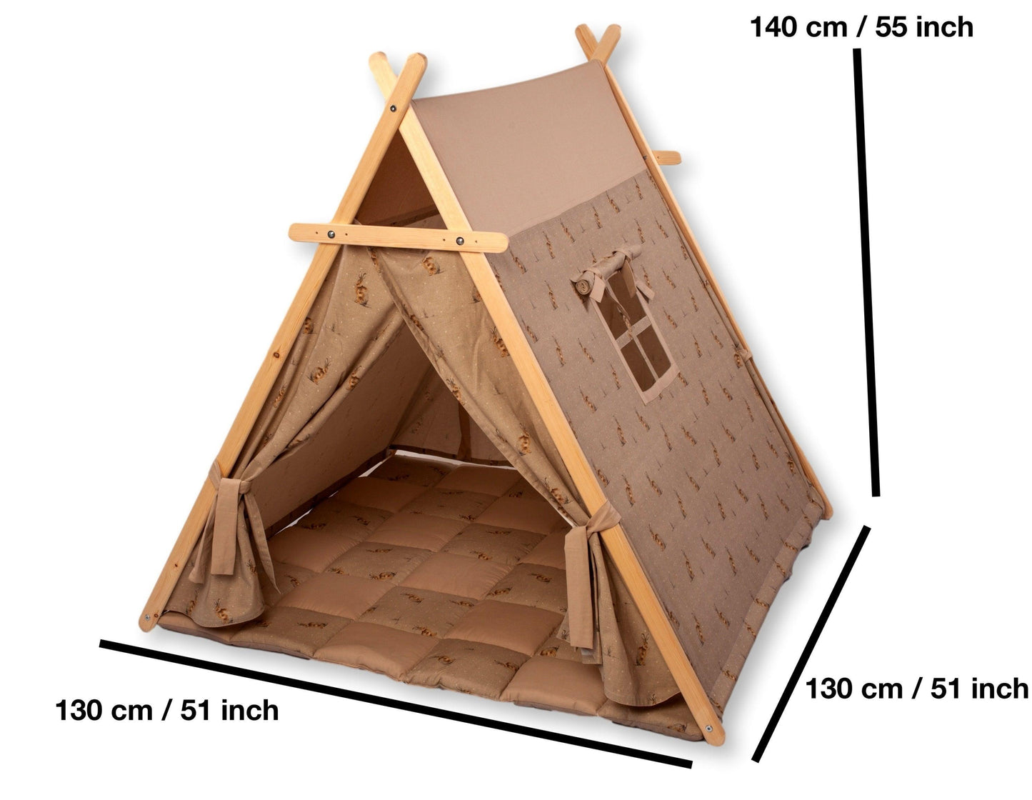 Bunny Play Tent and Play Mat - Kidodido