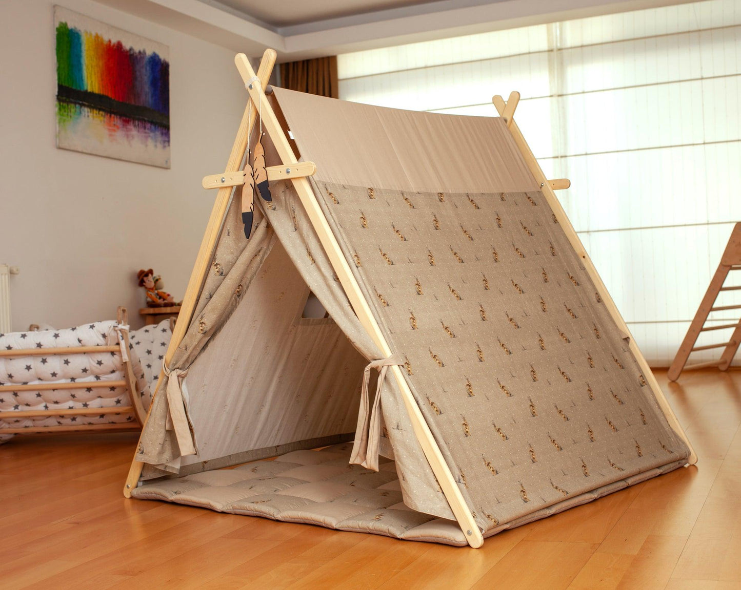 Bunny Play Tent and Play Mat - Kidodido