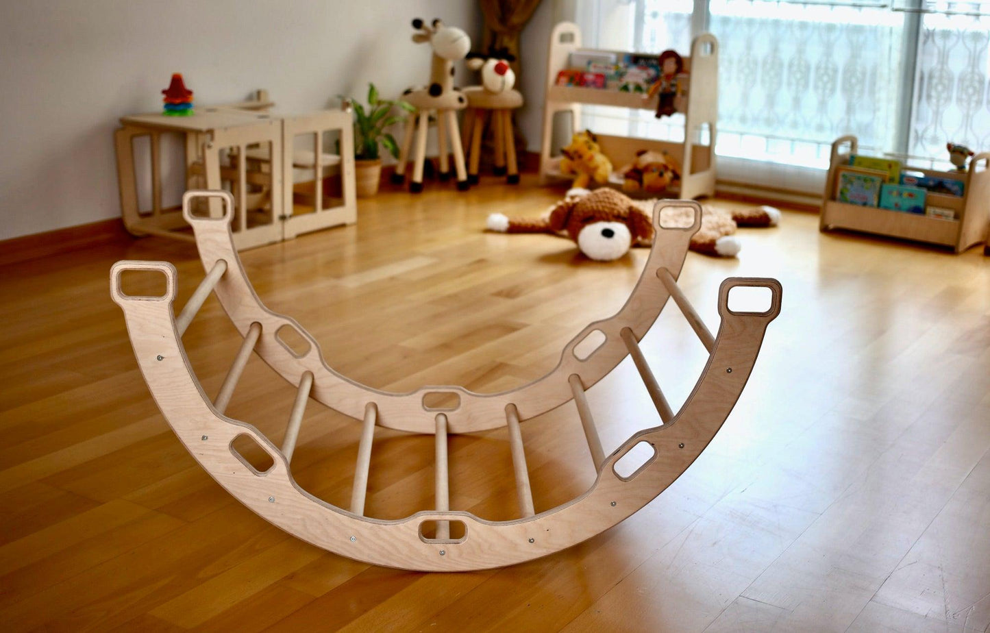 Climbing Arch / Rocker with Pillow and Ramp - Kidodido