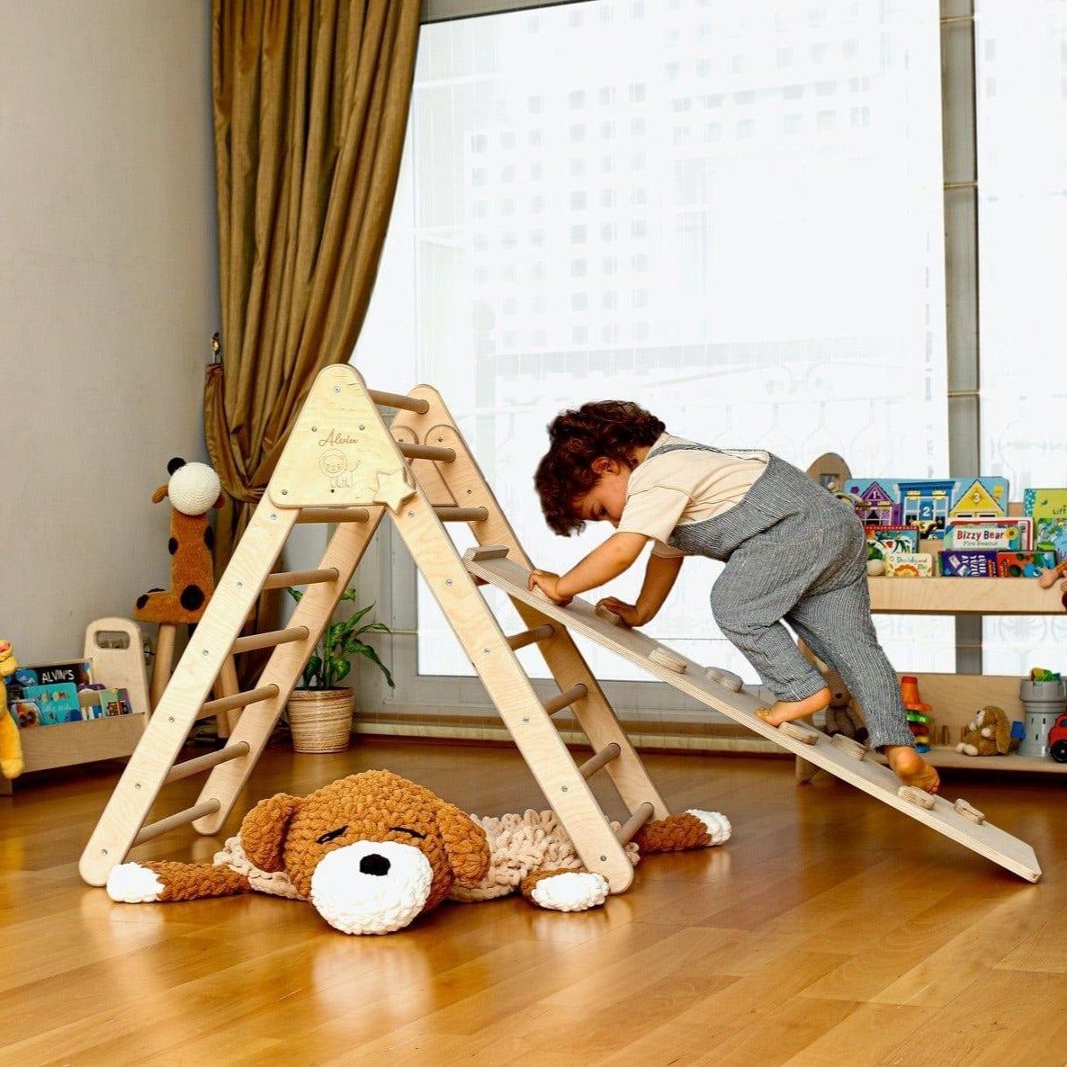Climbing Triangle and Ramp Set 2 in1 - Kidodido