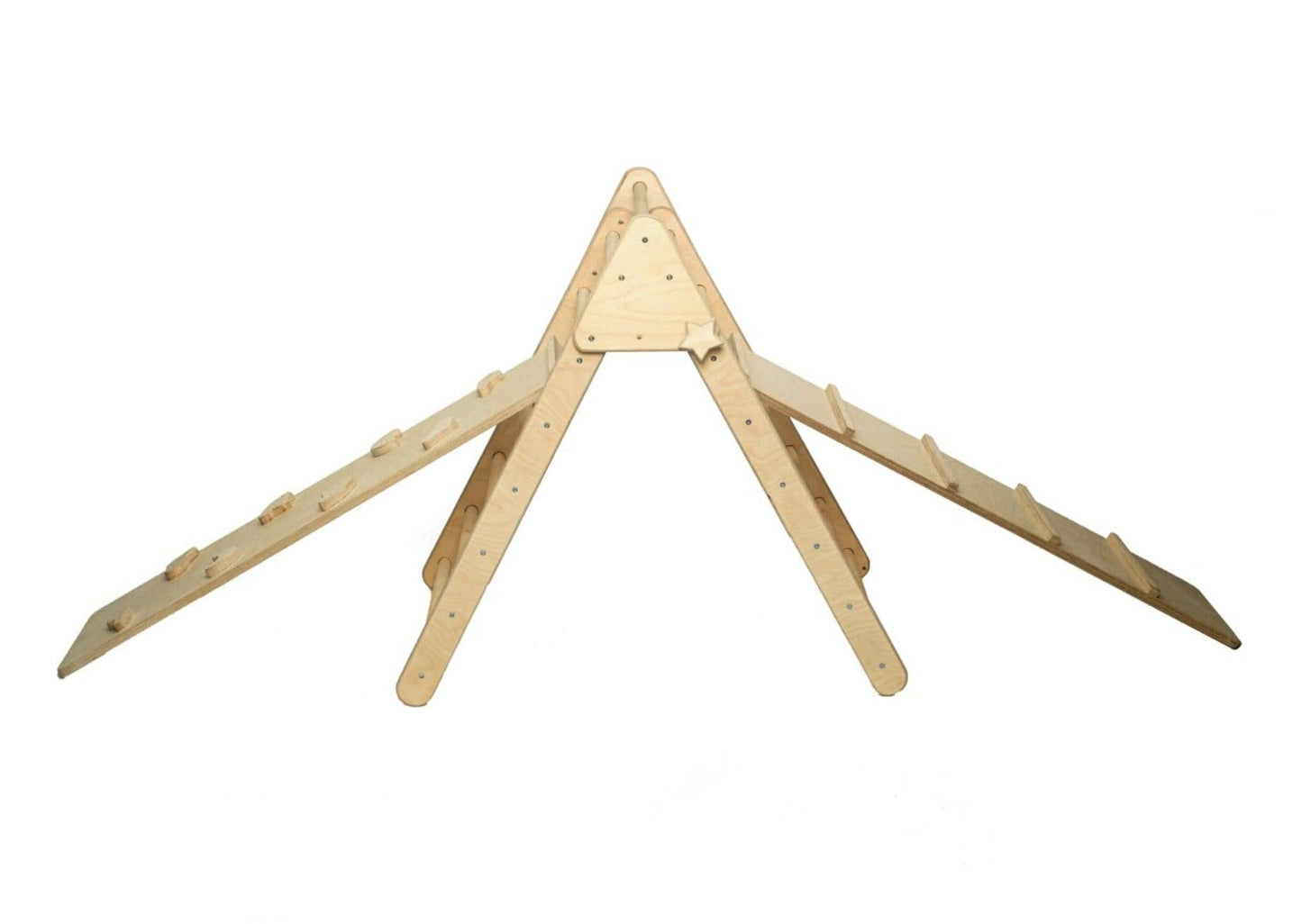 Foldable Climbing Triangle with 2 Ramps - Kidodido
