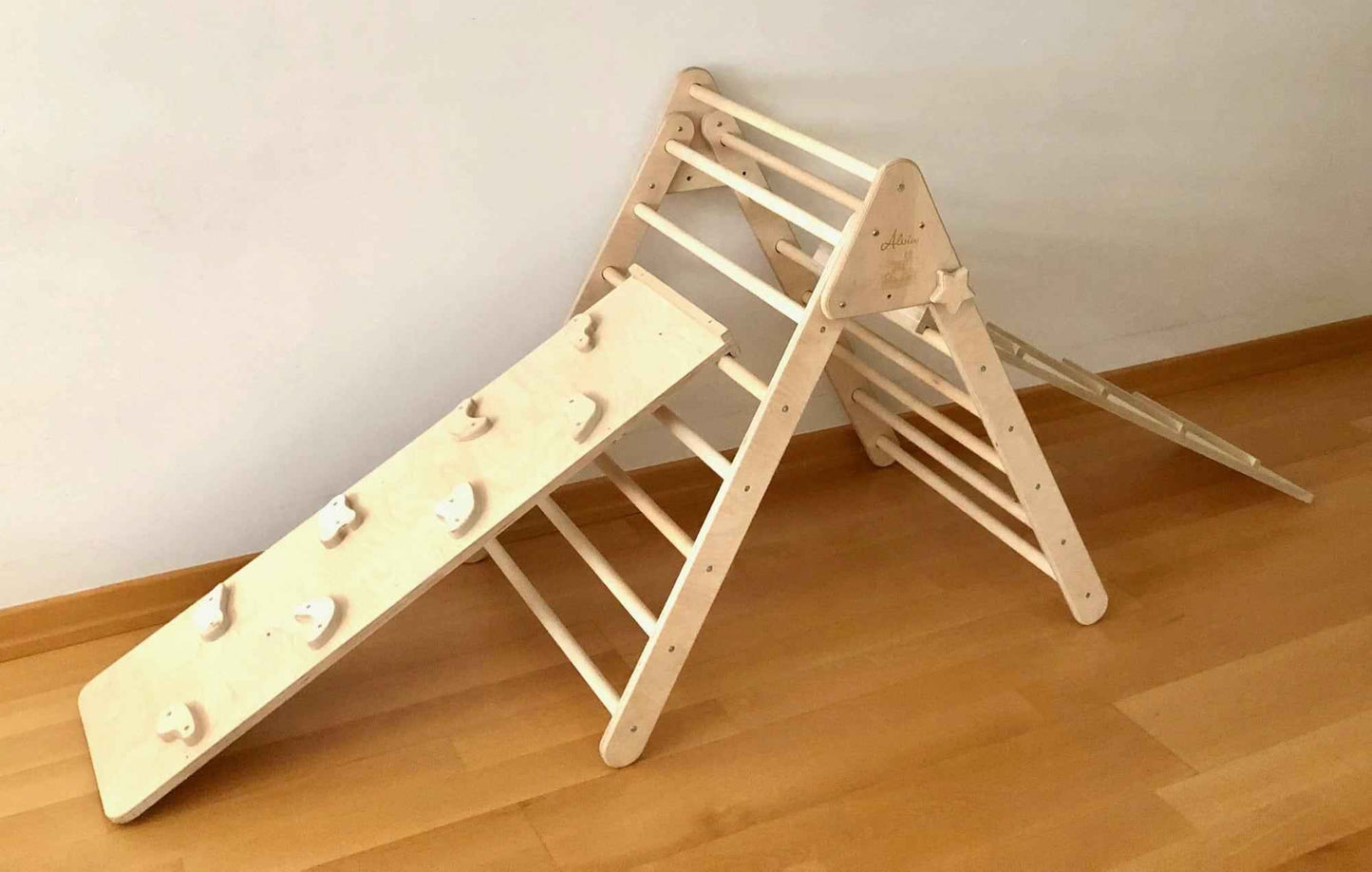 Pikler Tırmanma Üçgeni + Merdiven Rampa+Taş Rampa