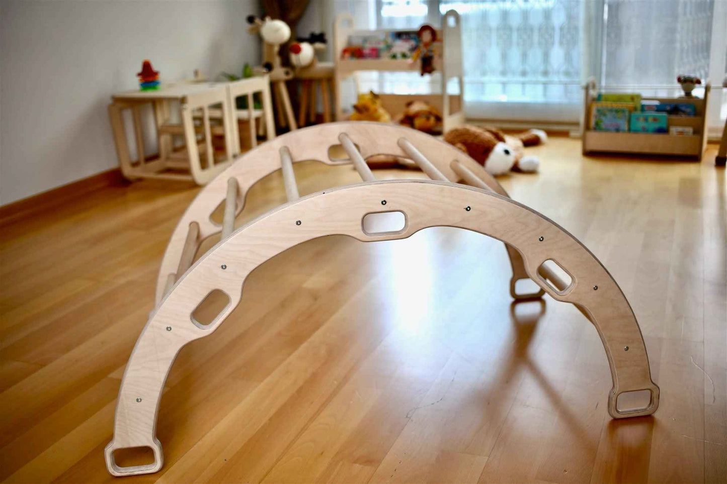 Pikler Montessori Tırmanma Kemeri + Merdiven Rampa + Yastık
