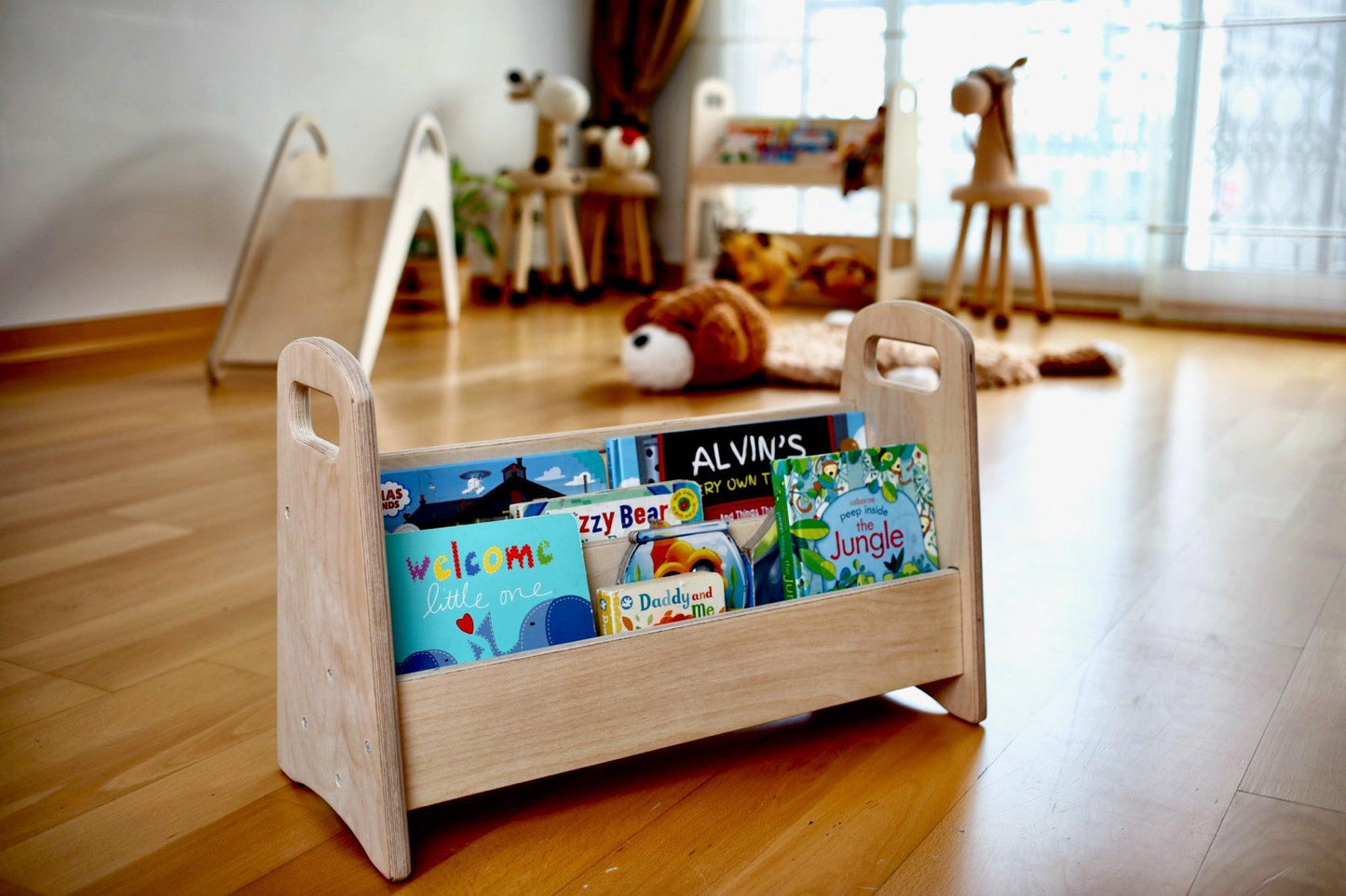 Wooden Bookshelf / Small Size - Kidodido