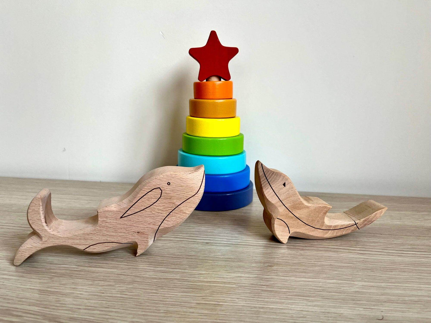 Wooden Ocean Animals Set - Kidodido