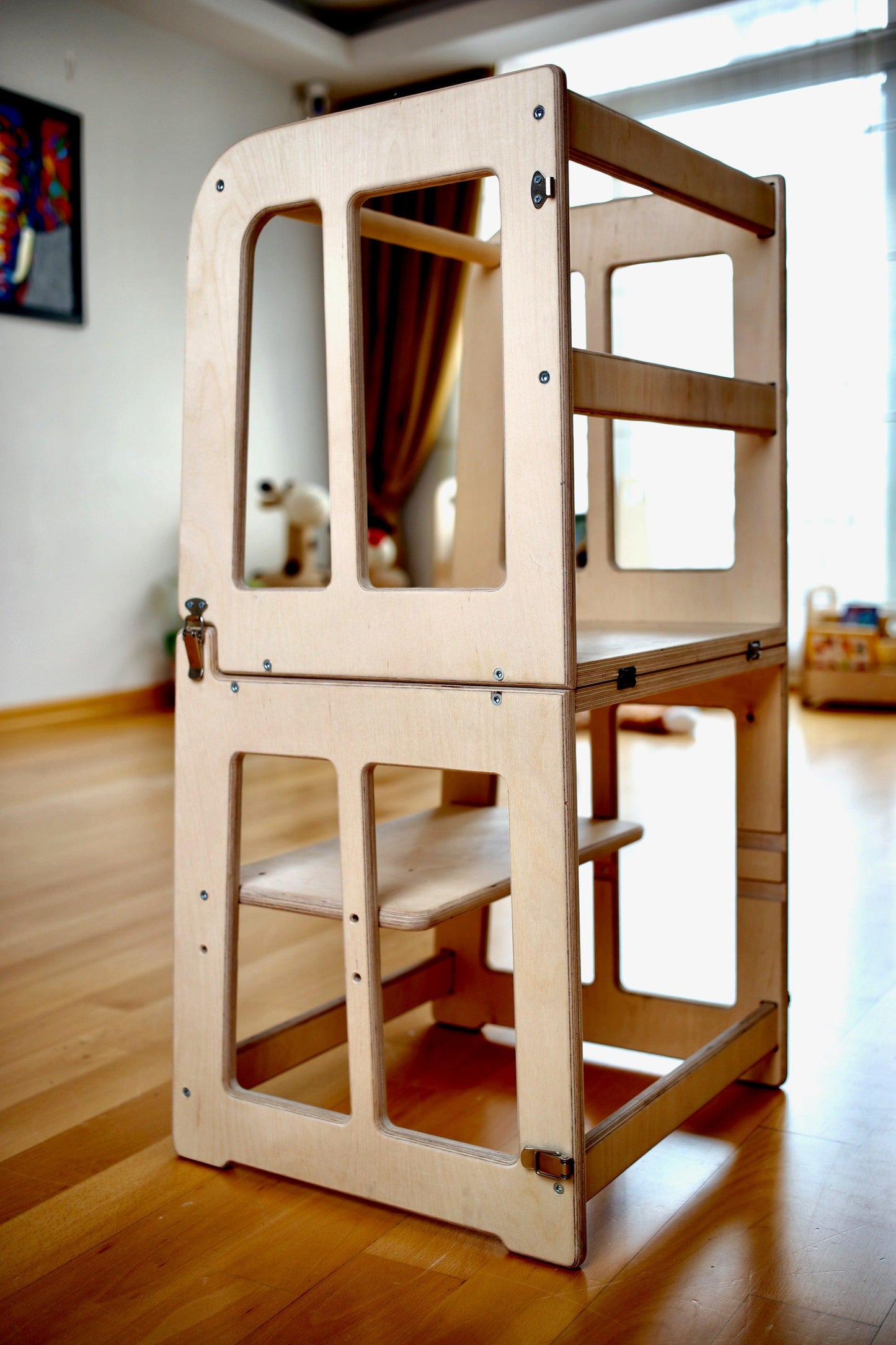 2in1 Montessori Learning Tower & Desk - Kidodido