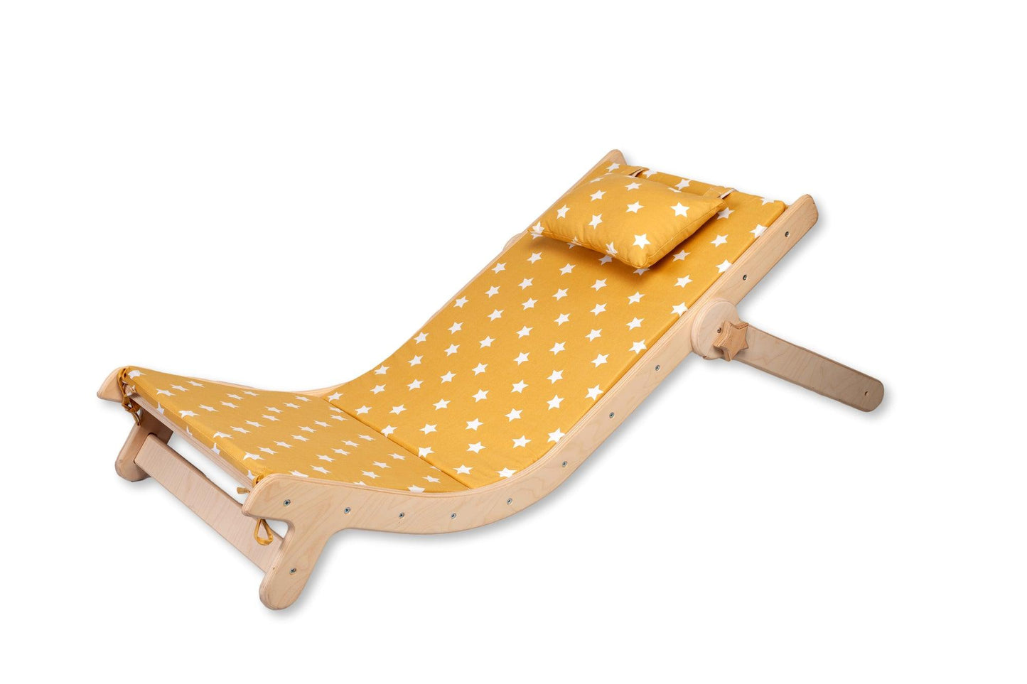 Adjustable lounge chair with comfy pad for kids - Kidodido