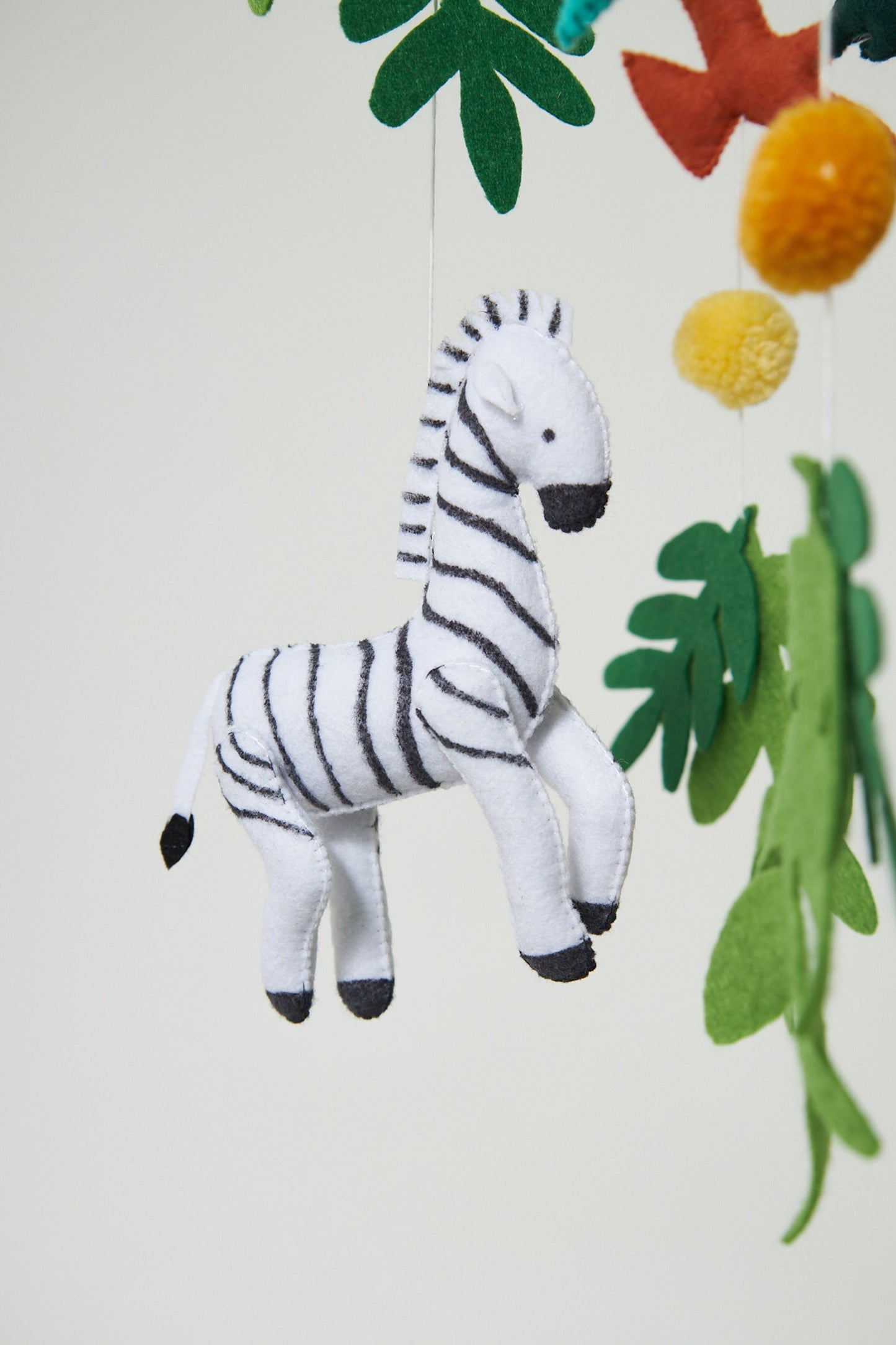 Montessori Bebek Müzikli Dönen Hayvan Peluş Set