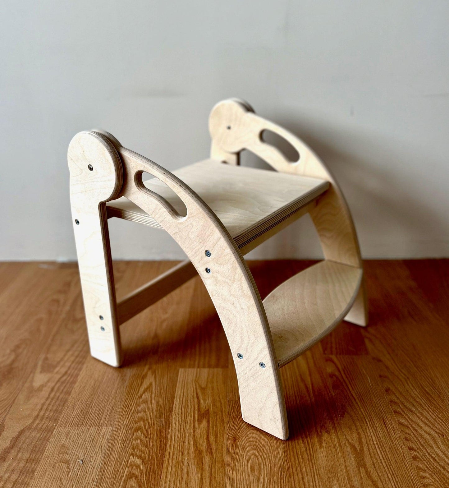 Foldable Montessori Kitchen Step Stool - Kidodido