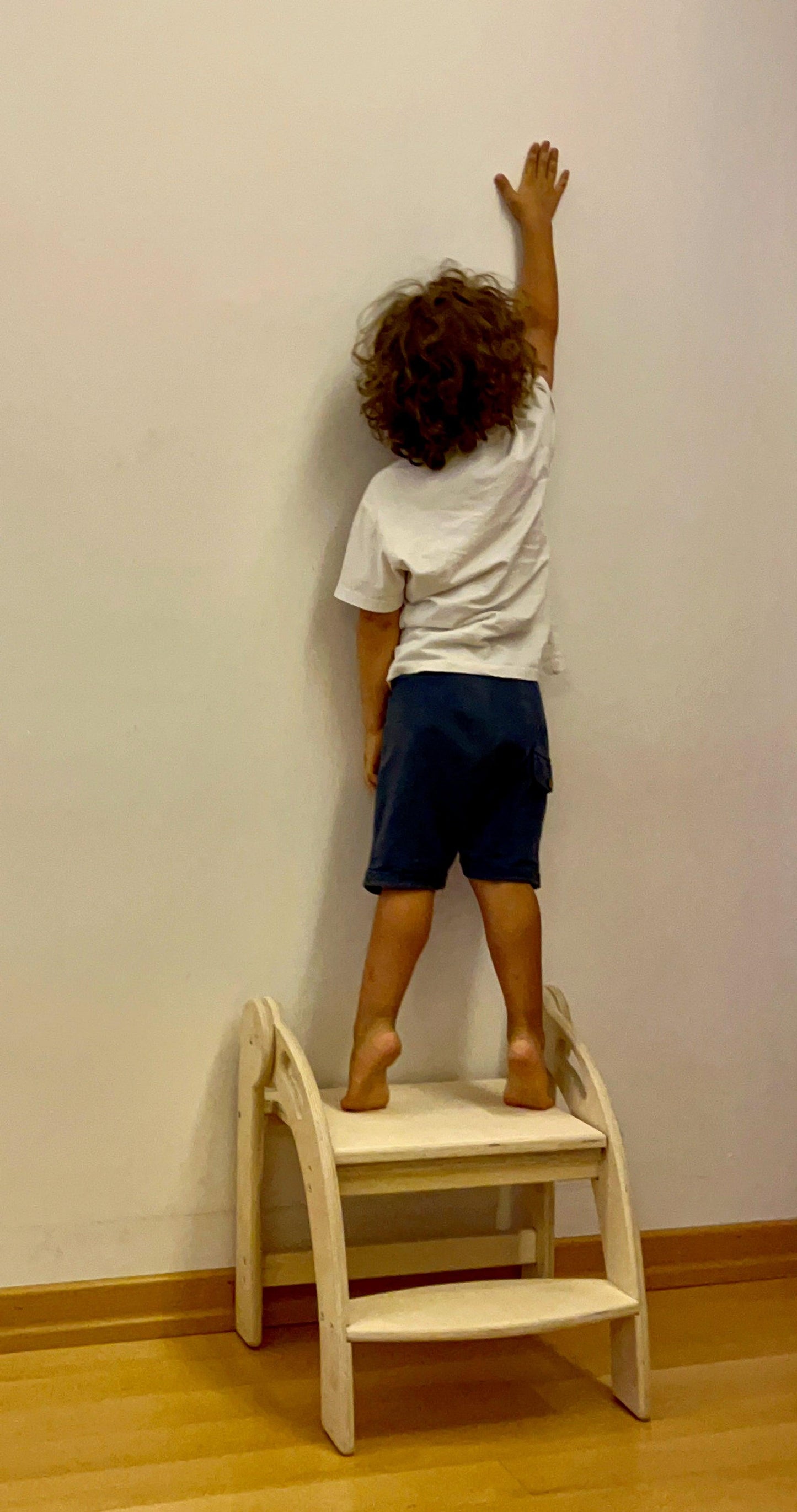 Foldable Montessori Kitchen Step Stool - Kidodido