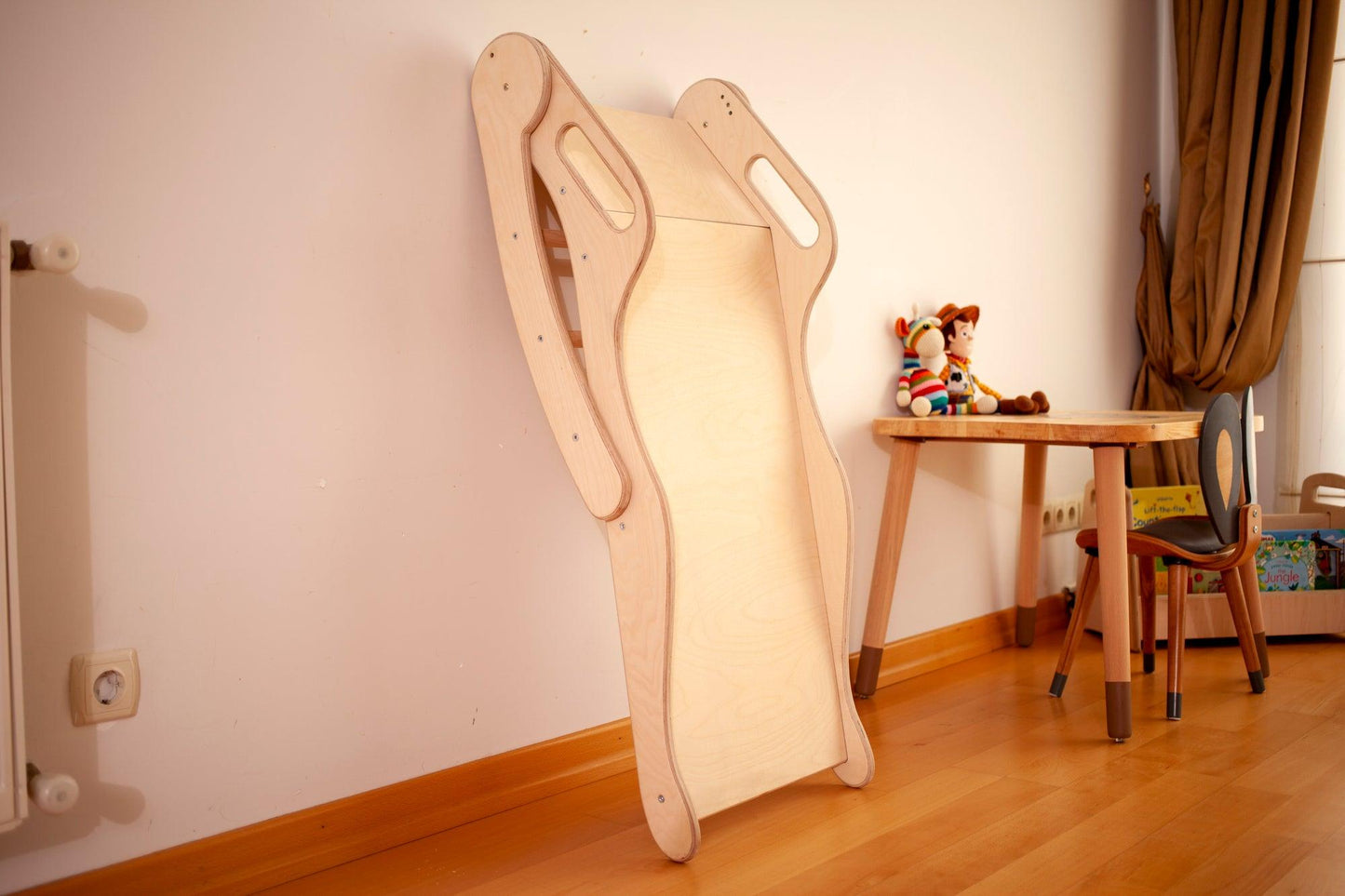 Foldable Wooden Slide - Kidodido
