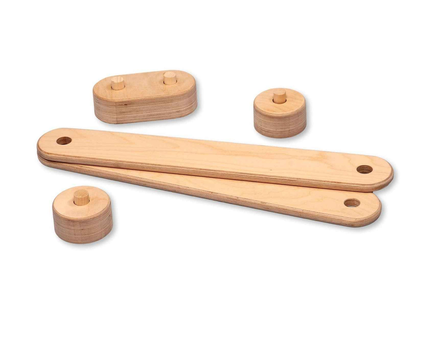Montessori Ahşap Denge Yürüme Tahtası Seti | 2 / 4 / 6 / 8 Parça Çocuk Balance Beam