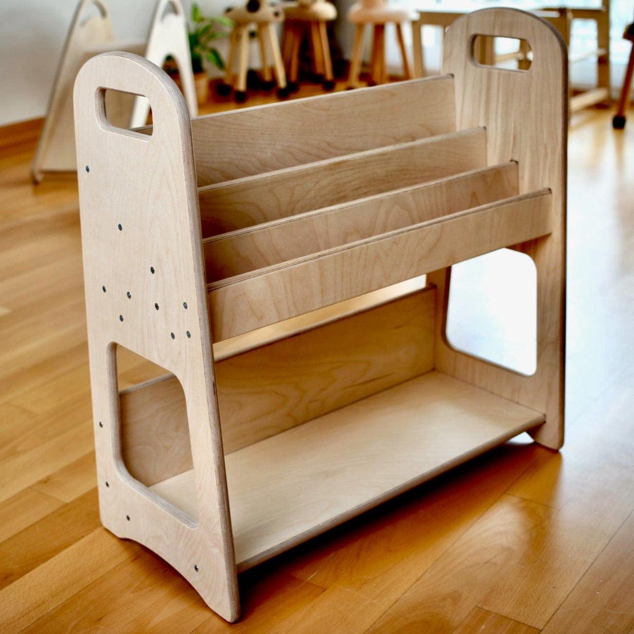 Wooden Bookshelf / Large Size - Kidodido