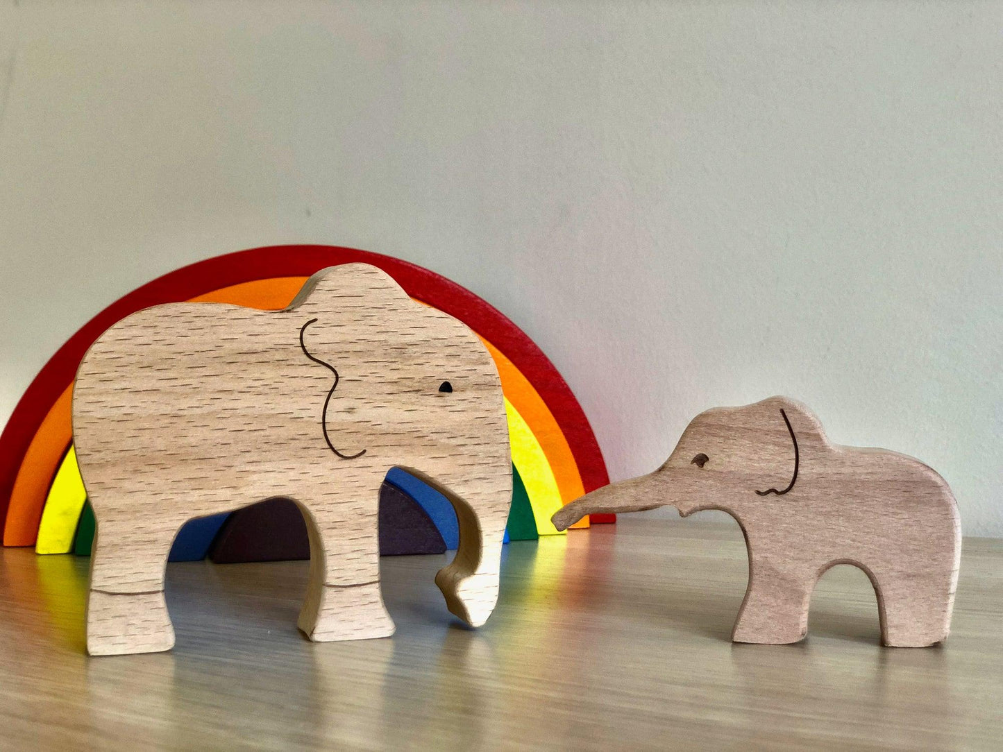 Wooden Safari Animals Set - Kidodido