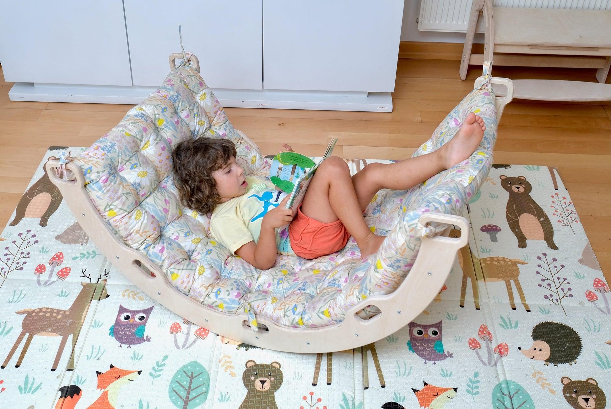 Arch - Rocker with Pillow Spring Pattern - Kidodido