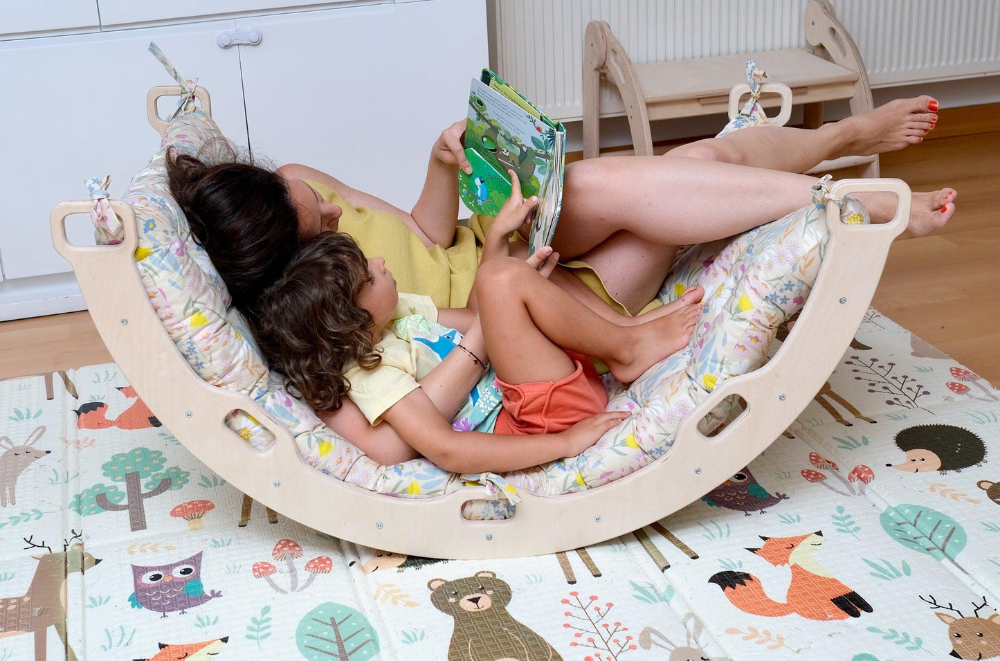 Arch - Rocker with Pillow Spring Pattern - Kidodido