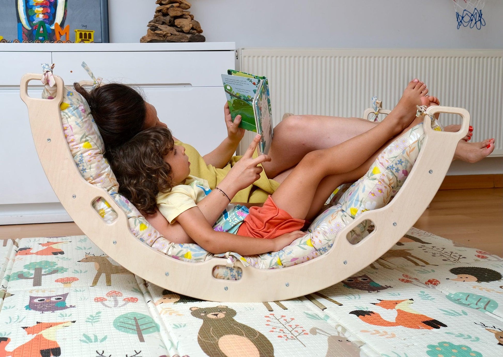 Arch - Rocker with Pillow Spring Pattern - Kidodido