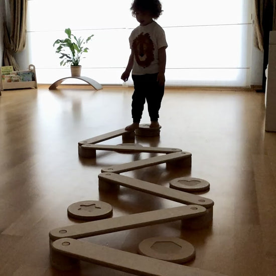 montessori denge yürüme tahtası