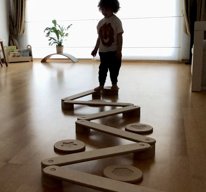 montessori denge yürüme tahtası