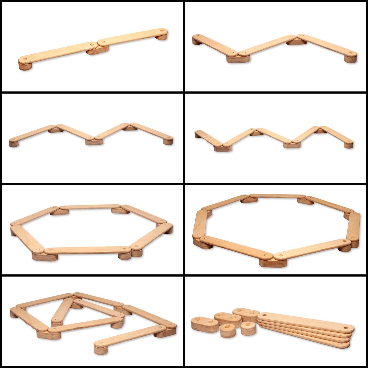 Balance Beam and Stepping Stones Set - Kidodido