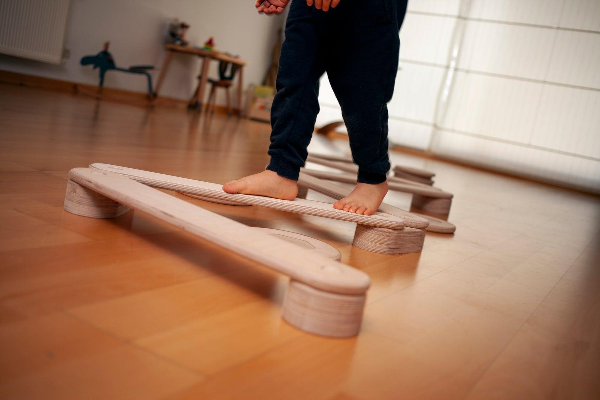 Balance Beam and Stepping Stones Set - Kidodido