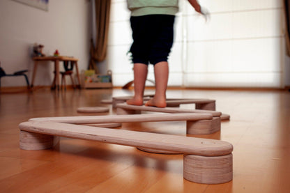 Balance Beam and Stepping Stones Set - Kidodido