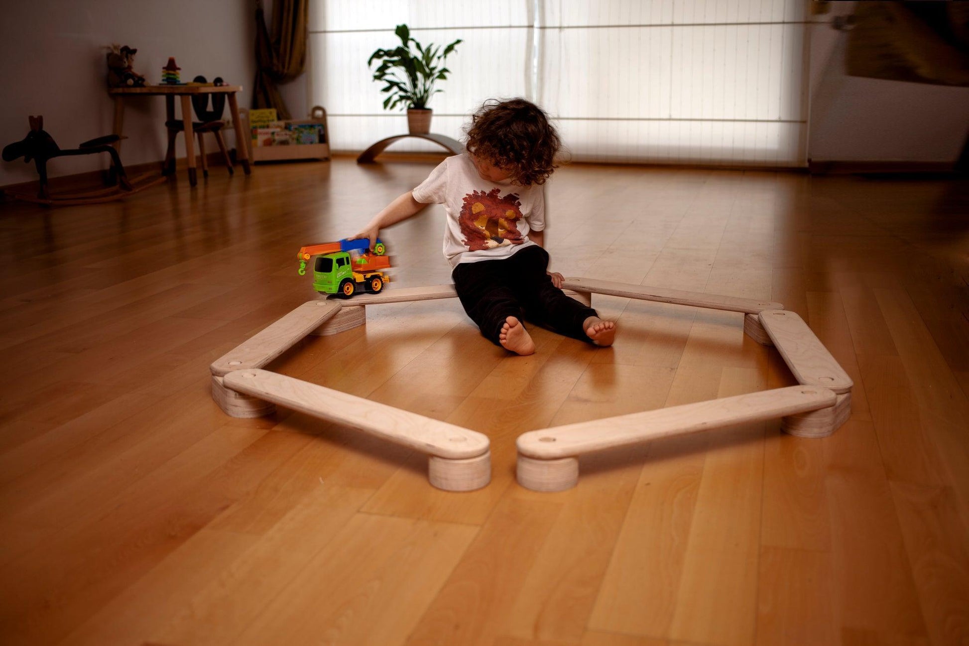 Balance Beam and Stepping Stones Set - Kidodido