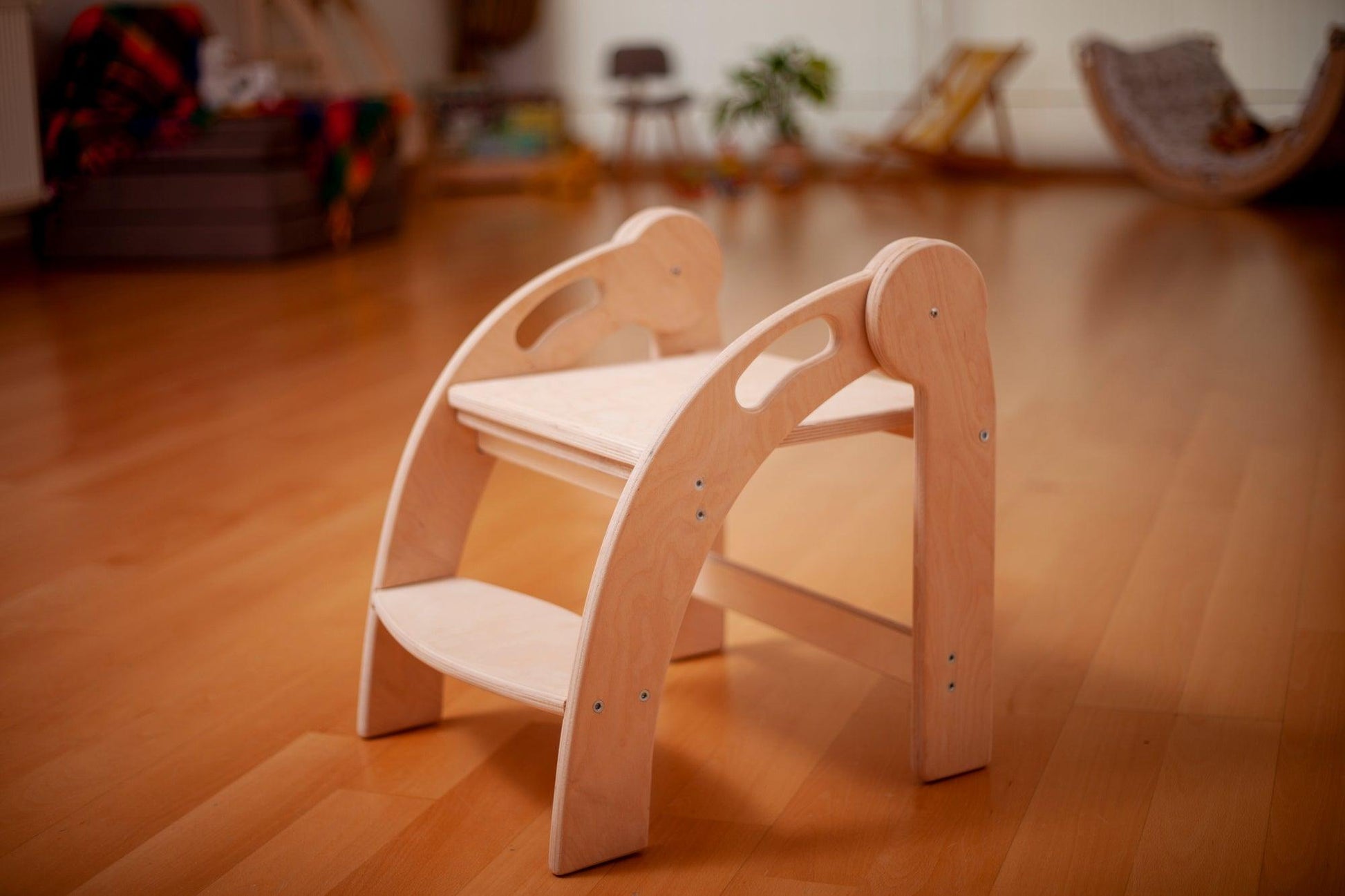 Foldable Montessori Kitchen Step Stool - Kidodido