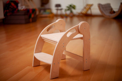 Foldable Montessori Kitchen Step Stool - Kidodido