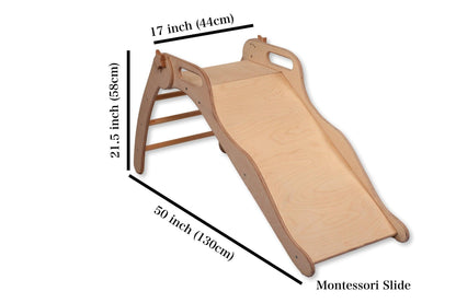 Foldable Wooden Slide - Kidodido