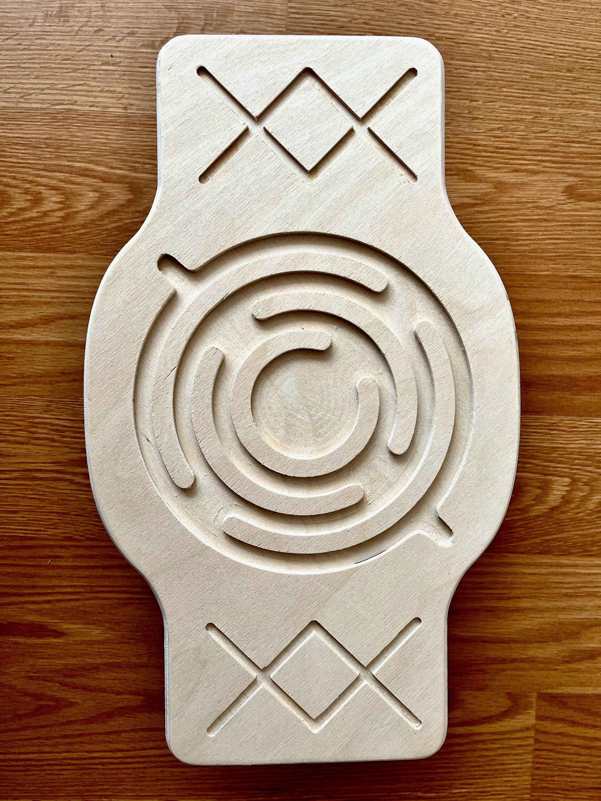 Maze Wooden Balance Board - Kidodido