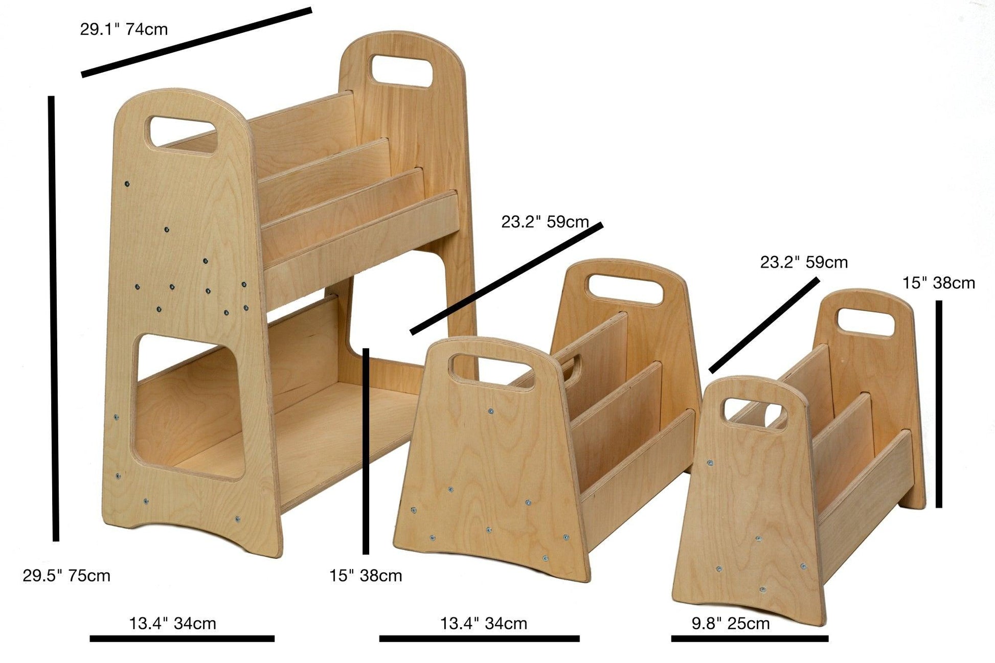 Montessori Bookshelf / Medium Size - Kidodido