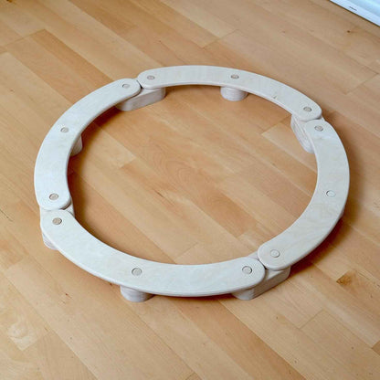 Montessori Ahşap Denge Tahtası Seti | 4 Parça Çocuk Balance Beam