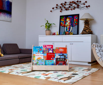 Wave Design Montessori Bookshelf / Medium Size - Kidodido